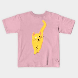 Slinky Cat Kids T-Shirt